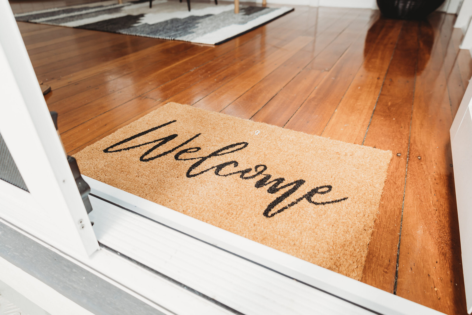 Welcome mat